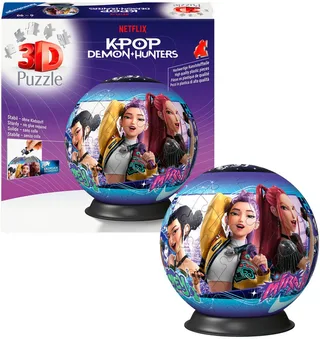 Puzzleball K-Pop Demon Hunters, 72 Puzzleteile, Made in Europe from Ravensburger, Multicolour edition – box 4 of 5