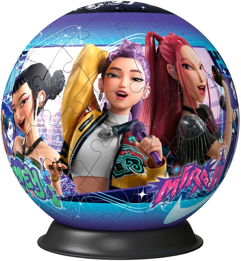Puzzleball K-Pop Demon Hunters, 72 Puzzleteile, Made in Europe from Ravensburger, Multicolour edition – box 3 of 5