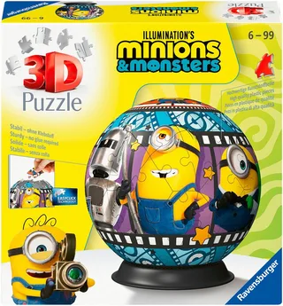 Puzzleball Minions 3, 72 Puzzleteile, Made in Europe from Ravensburger, Multicolour edition – box 1 of 5