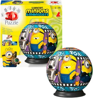 Puzzleball Minions 3, 72 Puzzleteile, Made in Europe from Ravensburger, Multicolour edition – box 4 of 5