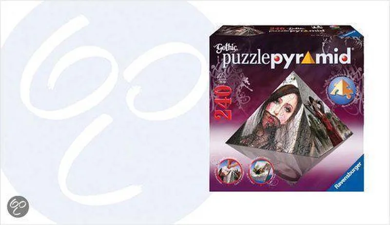 Puzzlepyramide Verborgen Verlangen van Ravensburger, editie Donker – doos