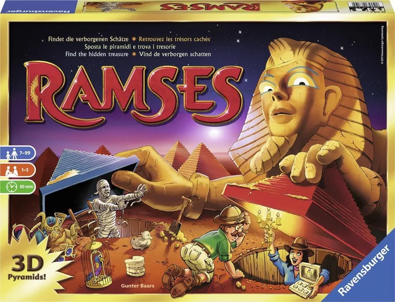 Ramses - bordspel fra Ravensburger – æske
