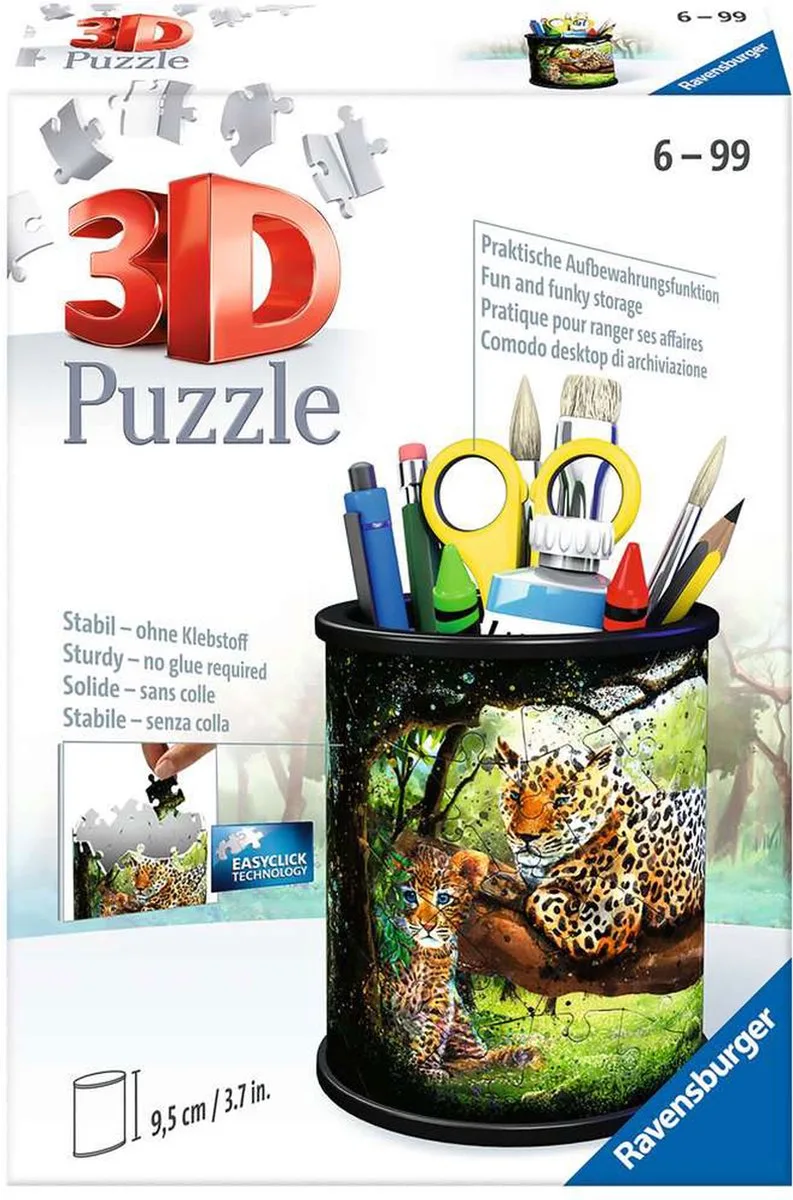 Ravensburger 11263 puzzel 3D-puzzel 54 stuk(s) Fauna van Ravensburger, editie Multi-coloured – doos