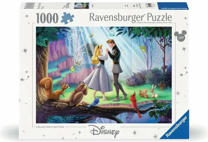 Ravensburger 12000005, 1000 stuk(s), Stripfiguren, 14 jaar van Ravensburger, editie Meerkleurig – doos