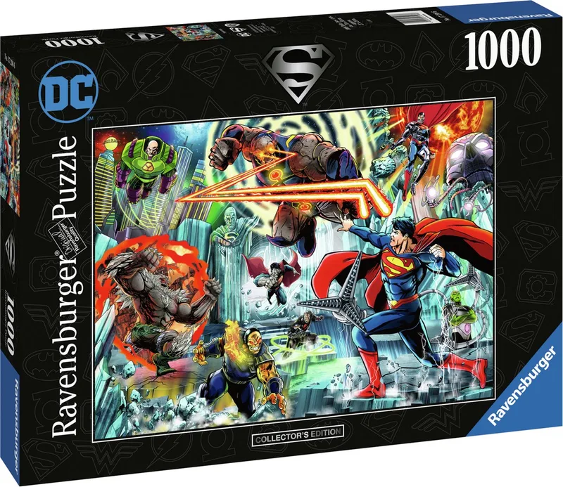 Ravensburger 17298 puzzel Legpuzzel 1000 stuk(s) DC Comics Superman - Puzzel de Ravensburger, édition Multicolore – boîte