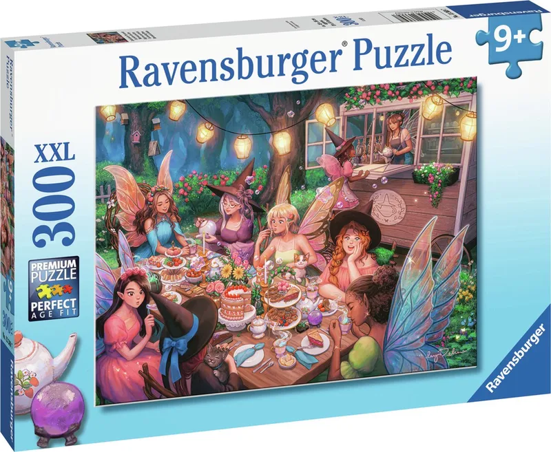 Ravensburger 300 Stuks Puzzel High tea met feeën van Ravensburger, editie Meerkleurig – doos