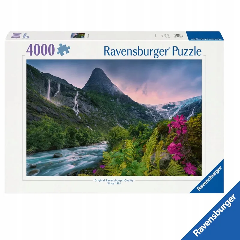 Ravensburger 4000-delige Puzzel: Bergstroom van Ravensburger – doos