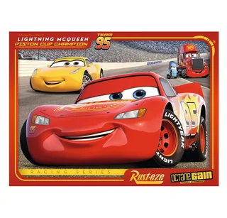 Ravensburgerpuzzel Disney Cars 3 Let's race! - 12+16+20+24 stukjes from Ravensburger, Multicolour edition – box 3 of 5
