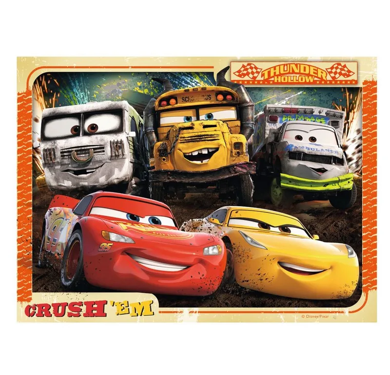 Ravensburgerpuzzel Disney Cars 3 Let's race! - 12+16+20+24 stukjes from Ravensburger, Multicolour edition – box 5 of 5