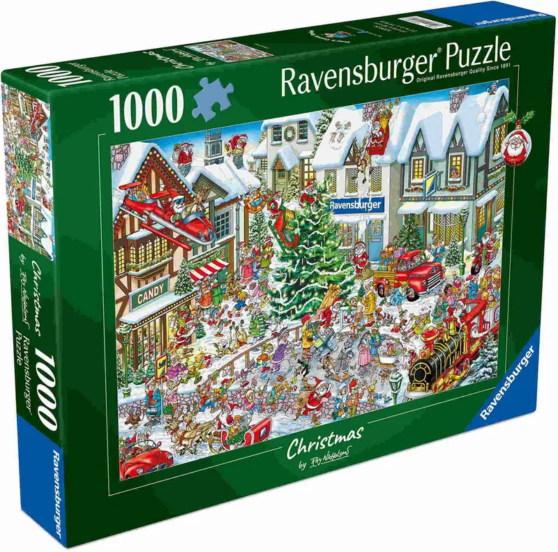 Ray's Comic Series Christmas - Legpuzzel - 1000 stukjes von Ravensburger, Ausgabe Mehrfarbig – Schachtel 4 von 4