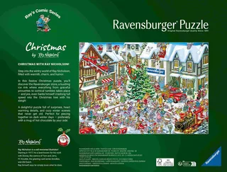 Ray's Comic Series Christmas - Legpuzzel - 1000 stukjes von Ravensburger, Ausgabe Mehrfarbig – Schachtel 3 von 4