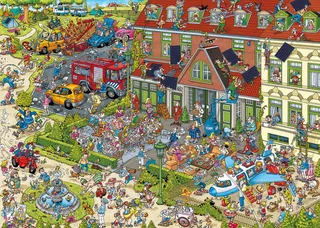 Ray's Comic Series Holiday Resort 2 - The Hotel - Legpuzzel - 1000 stukjes from Ravensburger, Multicolour edition – box 2 of 2