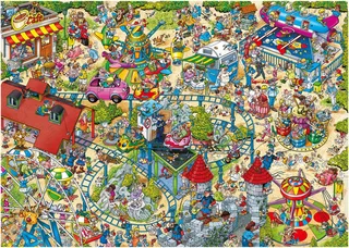 Ray's Comic Series - Holiday Resort 4: The Amusement Park - Legpuzzel van Ravensburger, editie Meerkleurig – doos 2 van 2