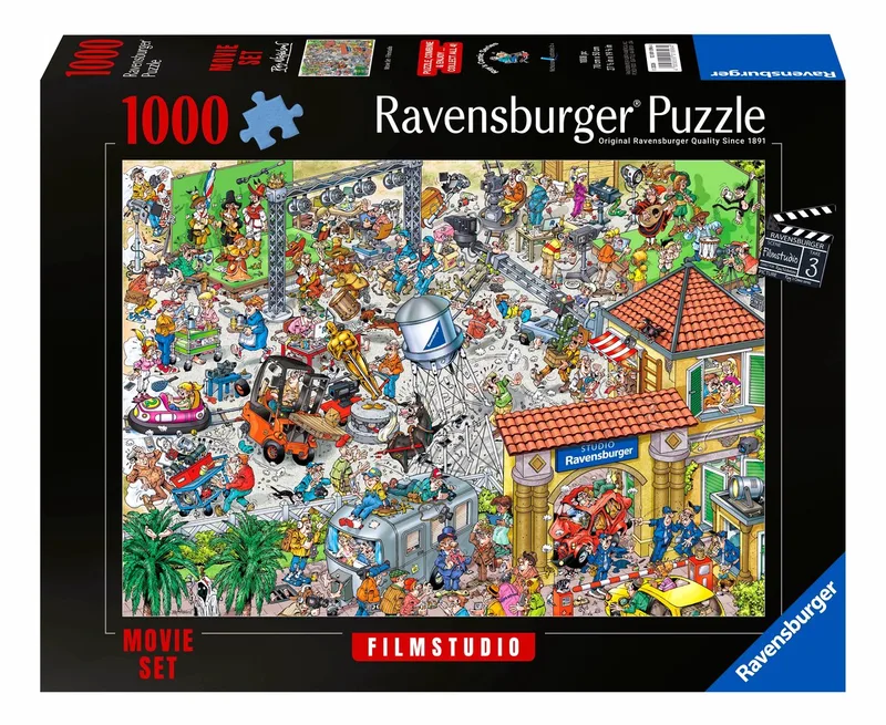 Ray's Comic Series - Movie set 3 - Filmset - 1000 stukjes Legpuzzel from Ravensburger, Multicolour edition – box