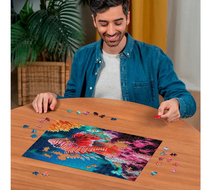 Red Lionfish (500) van Ravensburger – doos 3 van 4