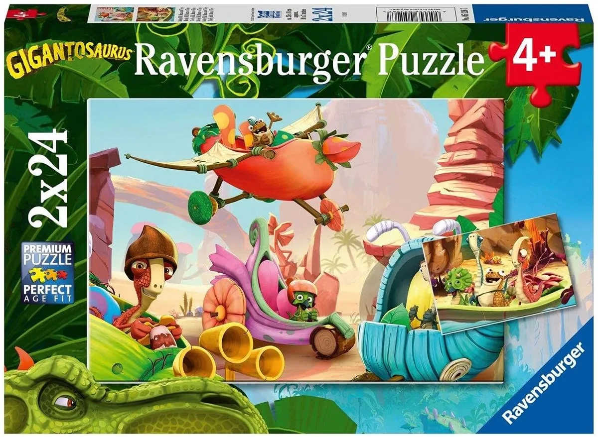 Rocky, Bill, Mazu en Tiny (2x24 Stukjes) von Ravensburger – Schachtel