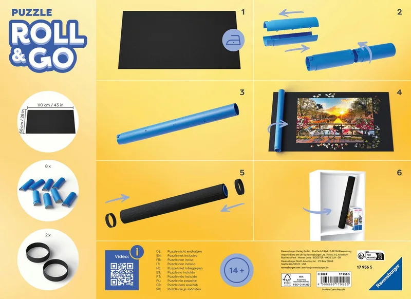 Roll your Puzzle - puzzelrol (voor 300 tot 1500 stukjes) from Ravensburger – box 2 of 5