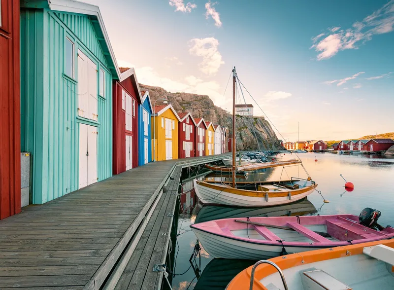Scandinavian Places: Boathouses in Smogen, Sweden (500) von Ravensburger – Schachtel 2 von 2