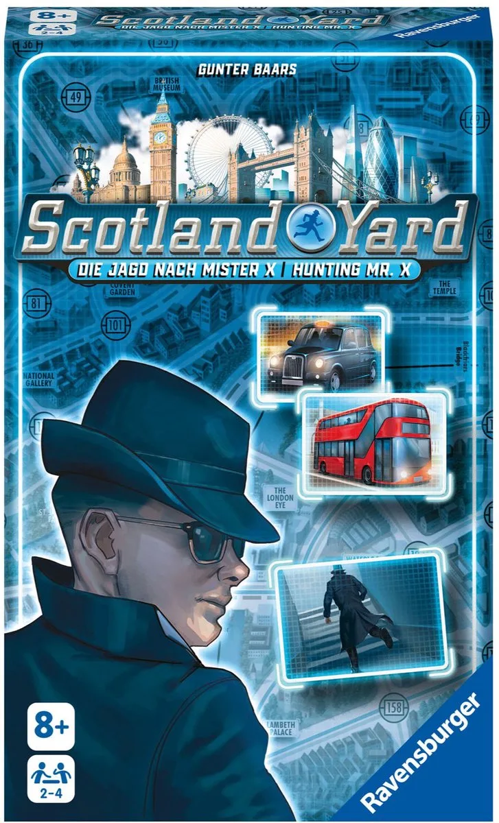 Scotland Yard - Pocketspel from Ravensburger – box