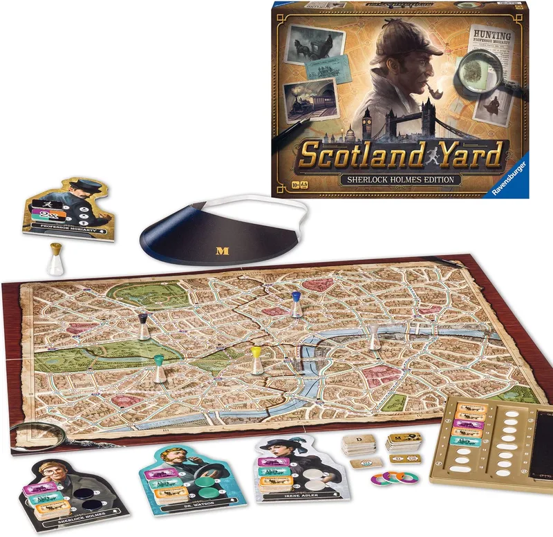 Scotland Yard Sherlock Holmes Editie - Bordspel from Ravensburger – box