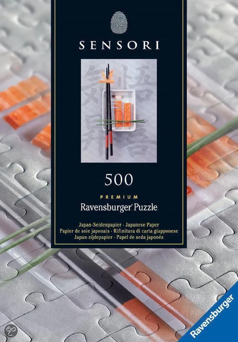 Sensori Puzzel - Oriëntaals Stilleven van Ravensburger, editie Multi-coloured – doos