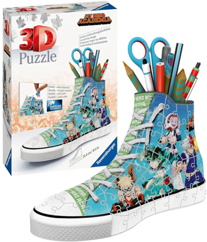 Sneaker My Hero Academia - 3D Puzzel van Ravensburger, editie Meerkleurig – doos