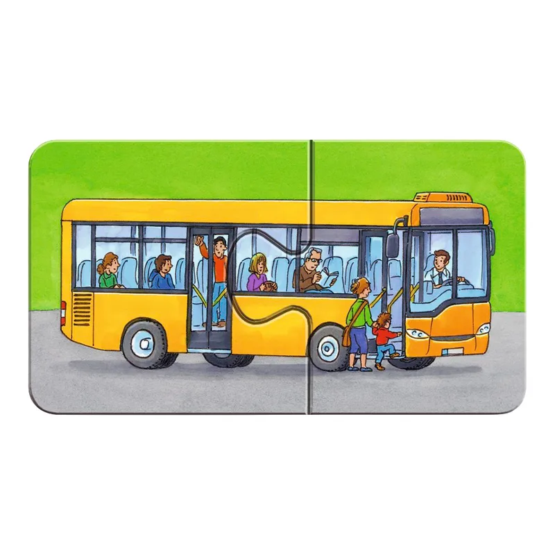 Speciale voertuigen- My First puzzles -9x2 stukjes - kinderpuzzel from Ravensburger, Multicolour edition – box 2 of 3