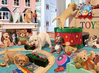 Spelende puppy's (150) de Ravensburger – boîte 2 sur 2