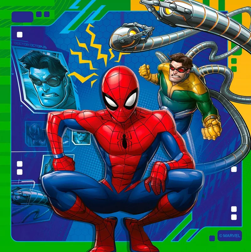 Spider-man: Tijd voor web-slingeren! (3x 49) from Ravensburger – box 3 of 5