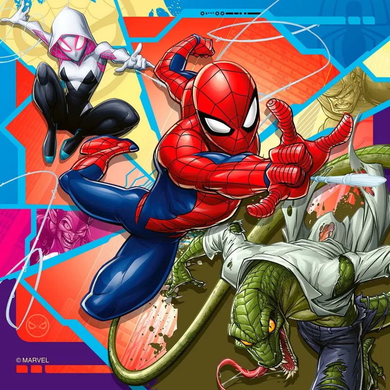 Spider-man: Tijd voor web-slingeren! (3x 49) from Ravensburger – box 4 of 5