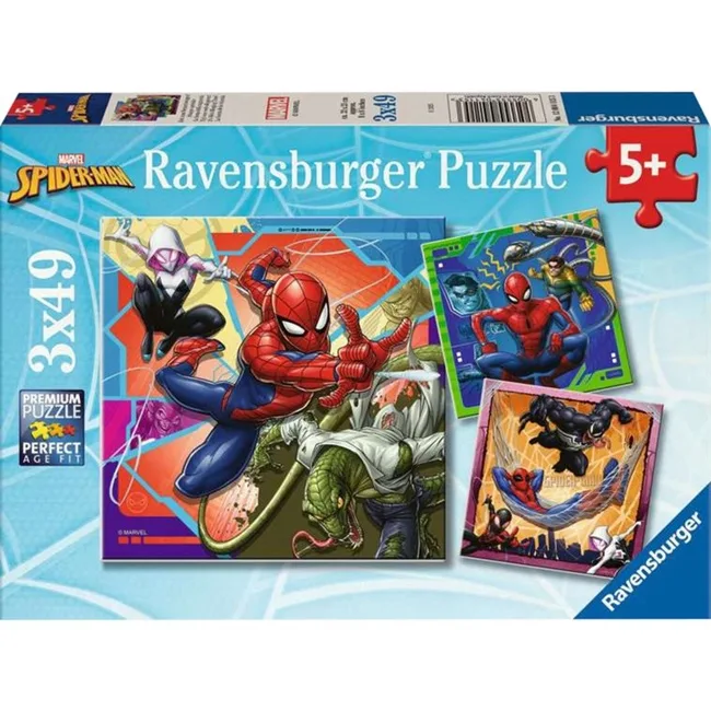 Spider-man: Tijd voor web-slingeren! (3x 49) from Ravensburger – box 1 of 5