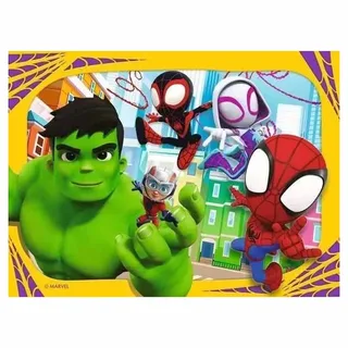 Spidey and his Amazing Friends 4in1box puzzel - 12+16+20+24 stukjes - kinderpuzzel from Ravensburger, Multicolour edition – box 3 of 5