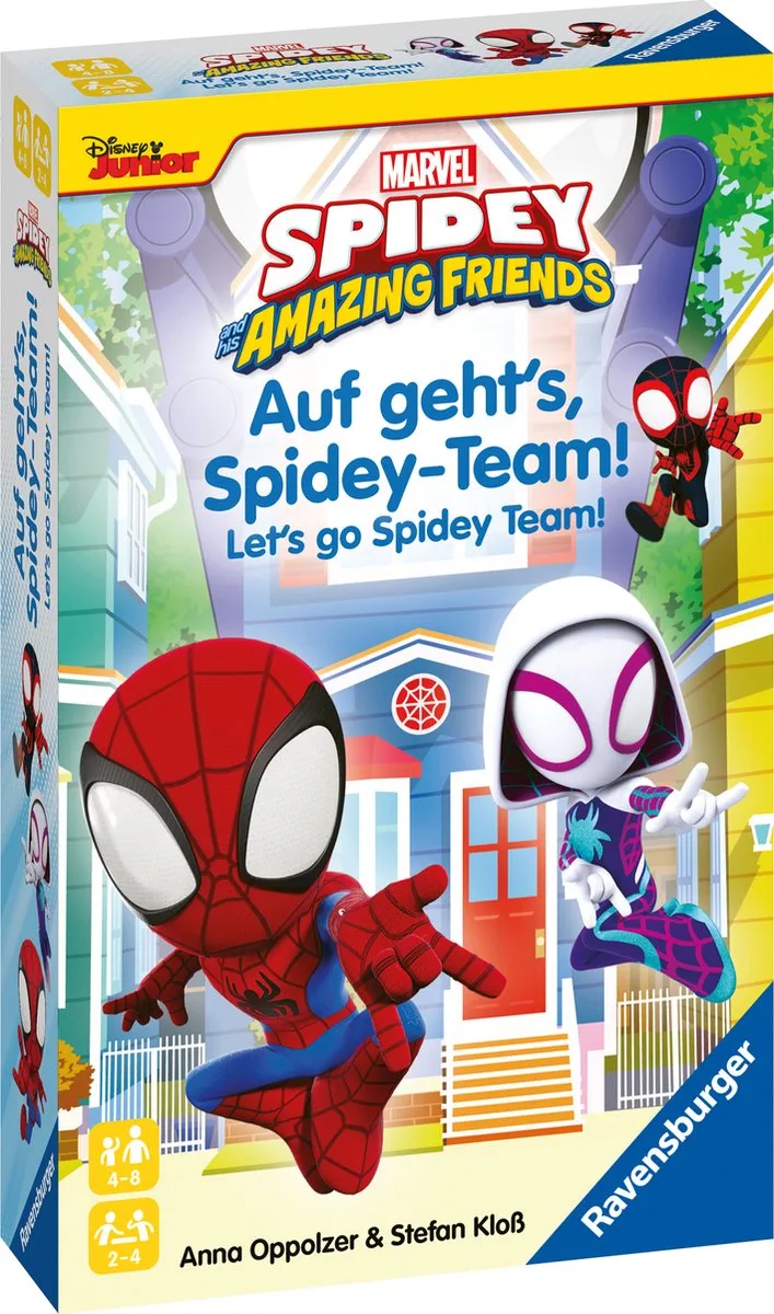 Spidey- team pocketspel från Ravensburger – kartong