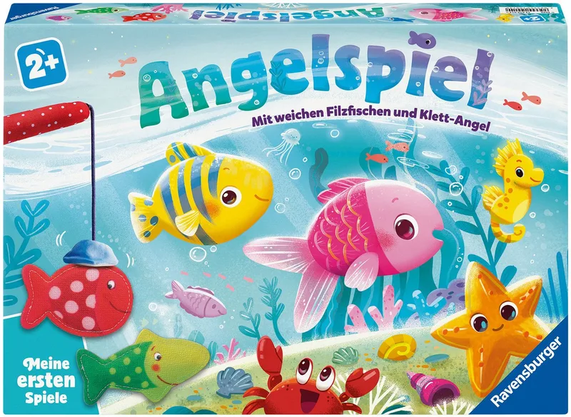 Spiel Angelspiel, Kinderspiel, Made in Europe from Ravensburger, Bunt edition – box