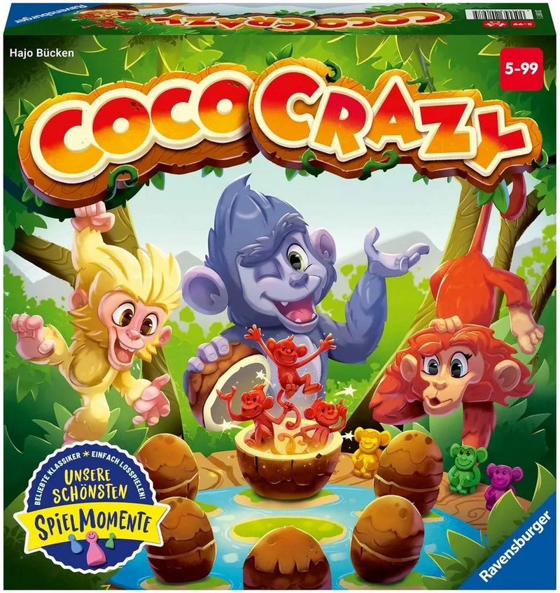 Spiel Coco Crazy, Merkspiel, Made in Europe fra Ravensburger, Bunt-udgave – æske