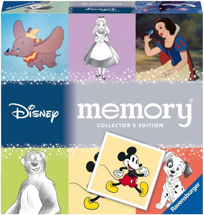 Spiel Collectors' memory® Walt Disney, Merkspiel, Made in Europe from Ravensburger, Bunt edition – box