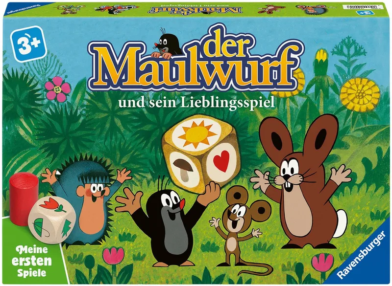 Spiel Der Maulwurf und sein Lieblingsspiel, Kinderspiel, Made in Europe de Ravensburger, édition Bunt – boîte