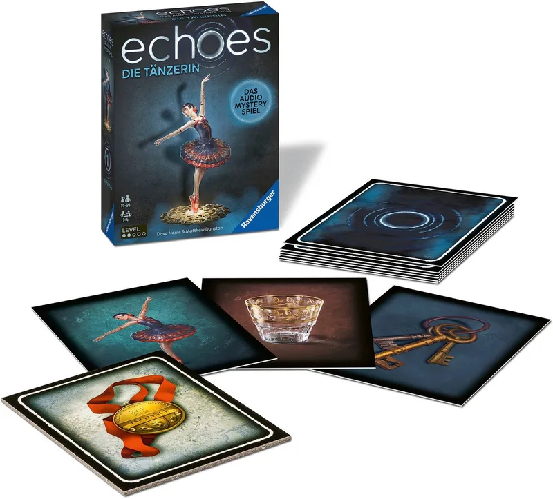 Spiel echoes, Die Tänzerin, Audio Mystery Spiel, Made in Europe from Ravensburger, Multicolour edition – box