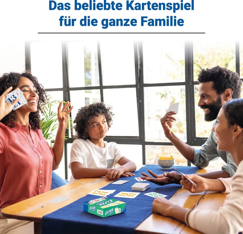 Spiel Elfer raus!, Familienspiel, Made in Europe van Ravensburger, editie Bunt – doos