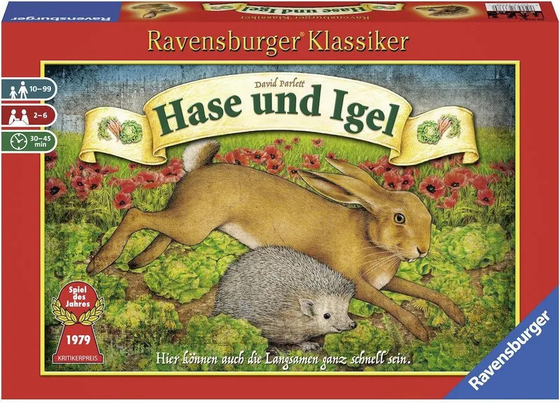 Spiel Hase und Igel, Made in Europe de Ravensburger, édition Multicolore – boîte 1 sur 5