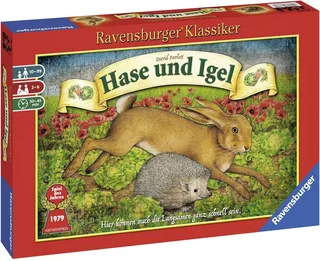 Spiel Hase und Igel, Made in Europe de Ravensburger, édition Multicolore – boîte 2 sur 5