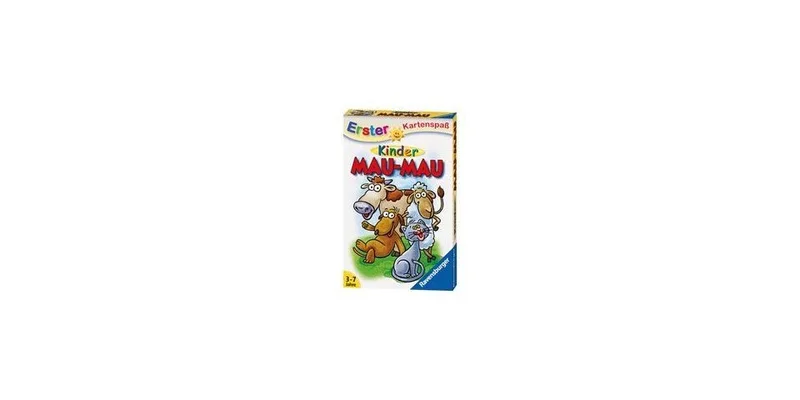 Spiel Kinder Mau Mau - Kartenspiel ab 3 Jahre fra Ravensburger – æske