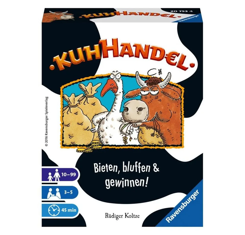 Spiel Kuhhandel von Ravensburger – Schachtel