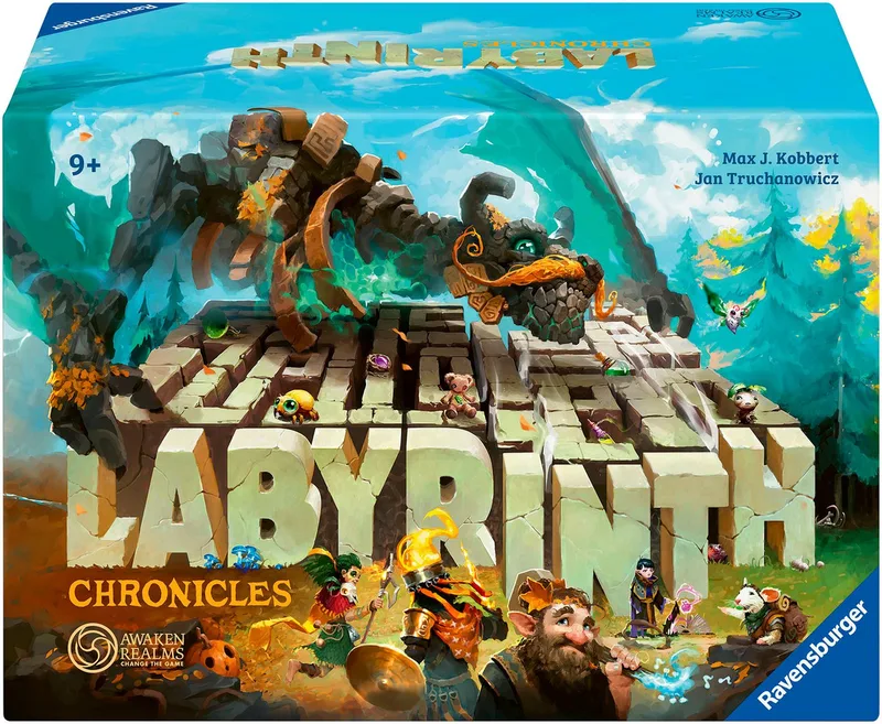 Spiel Labyrinth Chronicles, Gesellschaftsspiel from Ravensburger, Bunt edition – box