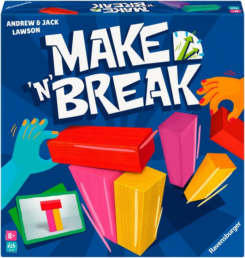 Spiel Make 'n' Break, Gesellschaftsspiel, Made in Europe fra Ravensburger, Flerfarvet-udgave – æske 1 af 3