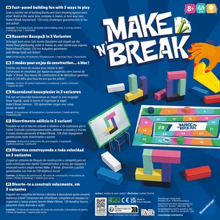 Spiel Make 'n' Break, Gesellschaftsspiel, Made in Europe fra Ravensburger, Flerfarvet-udgave – æske 2 af 3