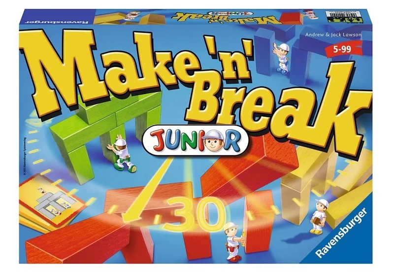 Spiel Make`n`Break, Made in Europe from Ravensburger, Bunt edition – box