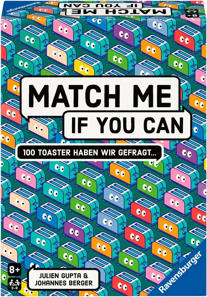 Spiel Match Me If You Can, Gesellschaftsspiel, Made in Europe from Ravensburger, Bunt edition – box