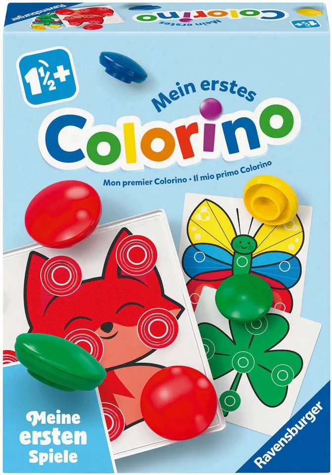 Spiel Mein erstes Colorino, Kinderspiel, Made in Europe from Ravensburger, Bunt edition – box