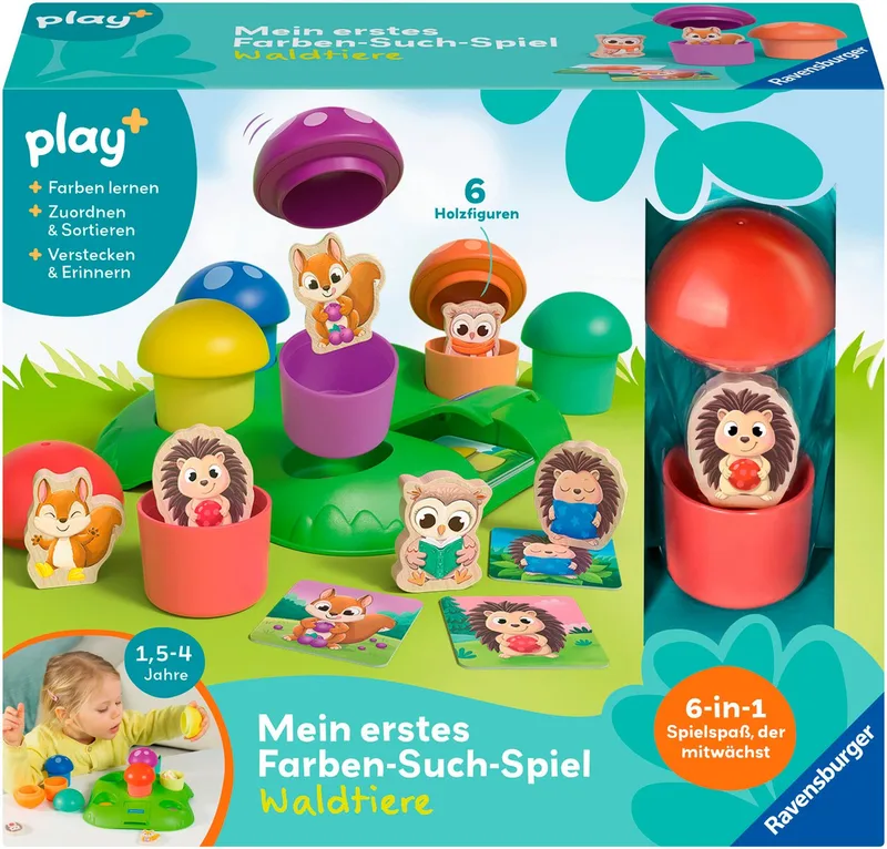 Spiel Mein erstes Farben-Suchspiel: Waldtiere, Kinderspiel from Ravensburger, Bunt edition – box